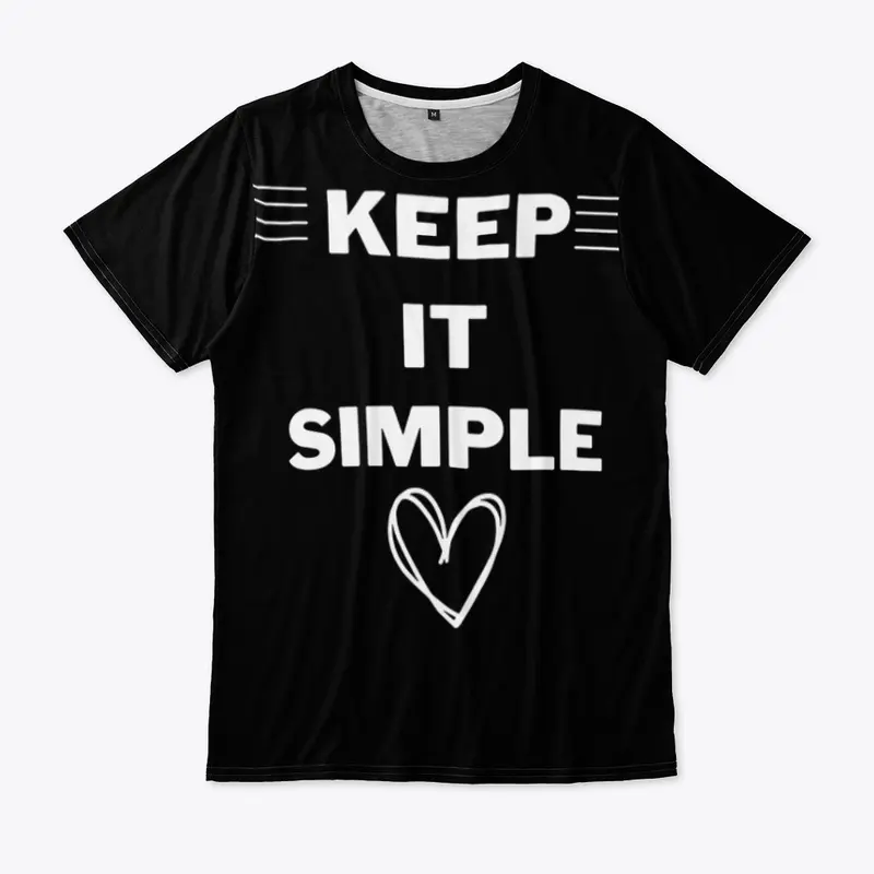 Keep it Simple logo white