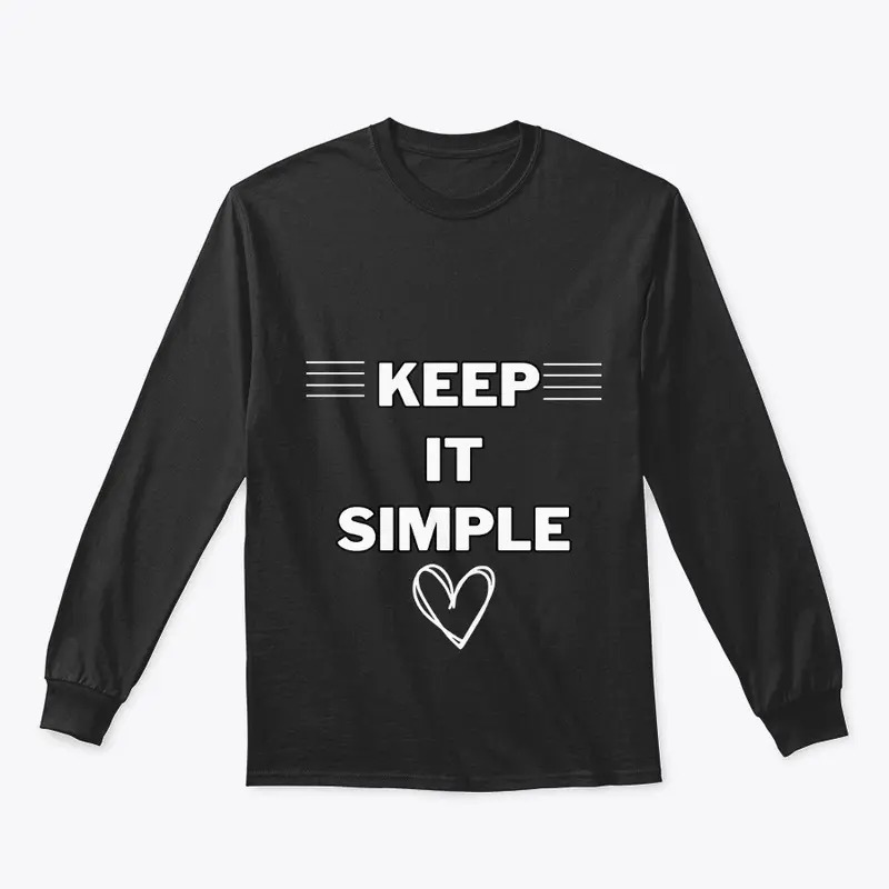 Keep it Simple logo white