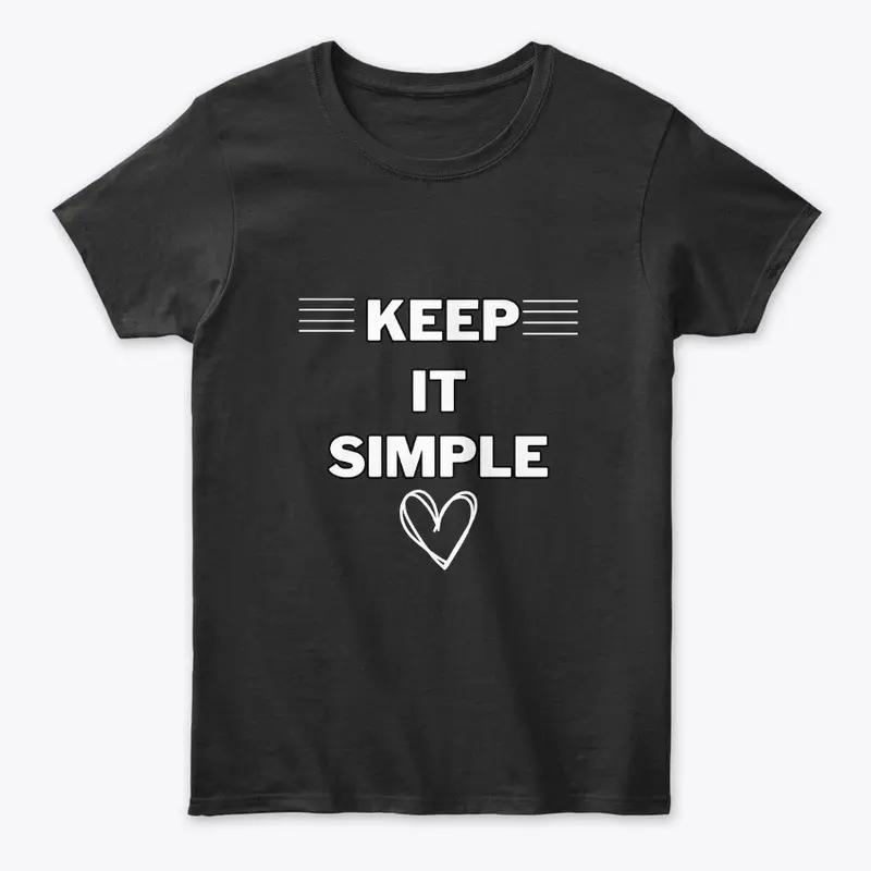 Keep it Simple logo white