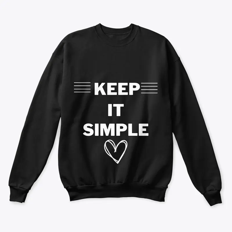 Keep it Simple logo white